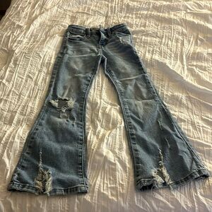 Girls flare jeans